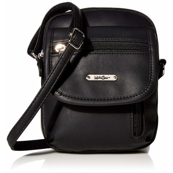 Mini Everest Crossbody Bag Cross Body, Black Vintage Naa, One Size xD - Picture 1 of 9